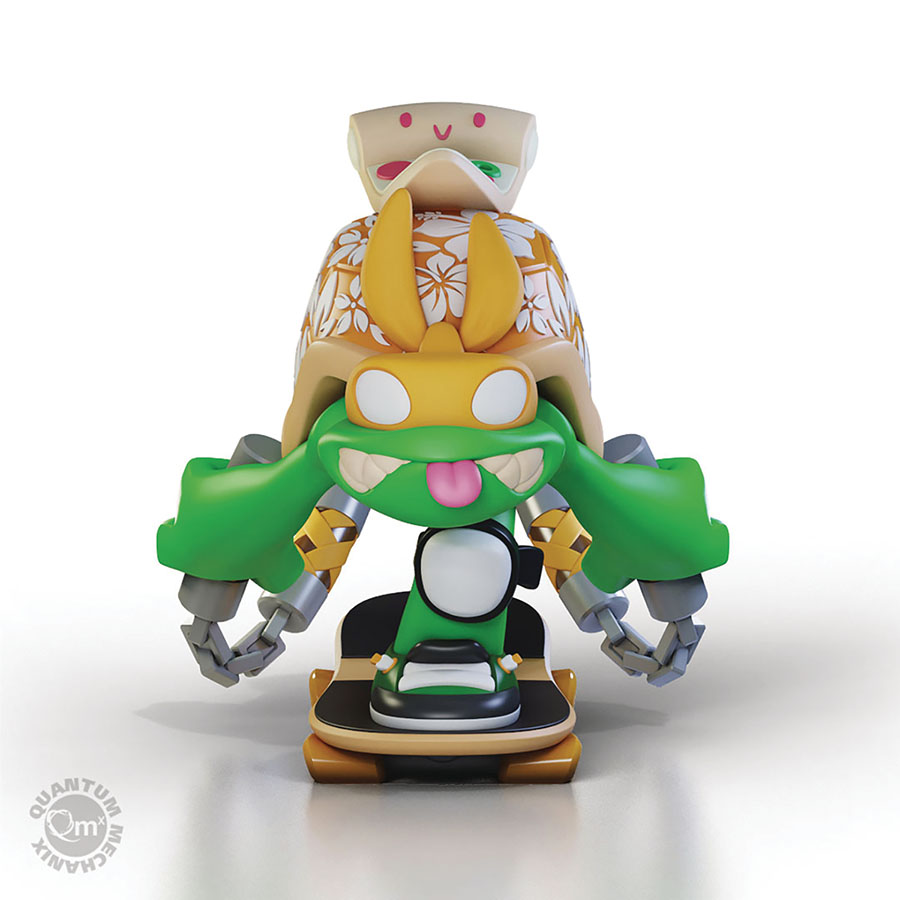 Teenage Mutant Ninja Turtles Michelangelo Qrew Art Vinyl Figure