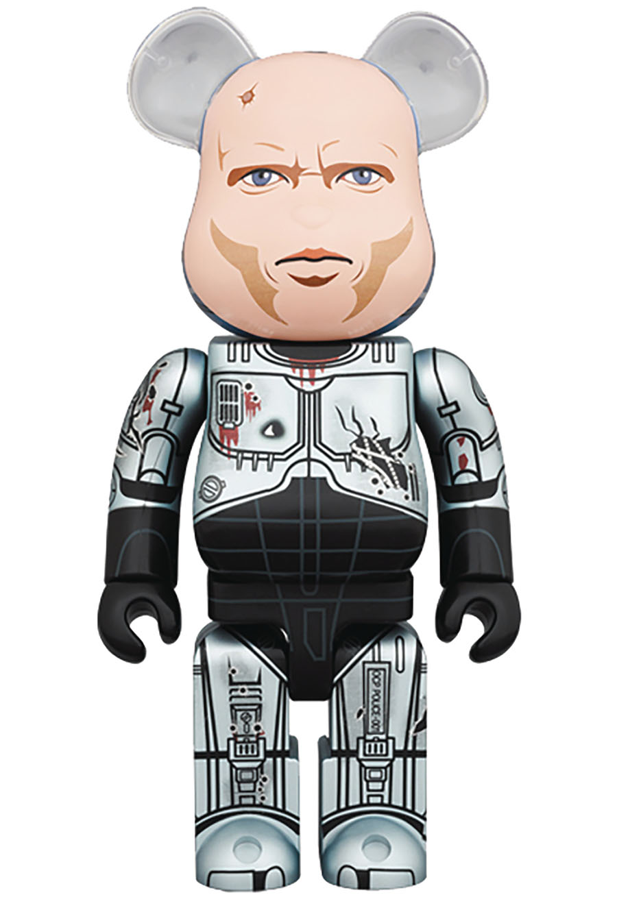 Robocop Murphy Unmasked Head 1000 Percent Bearbrick