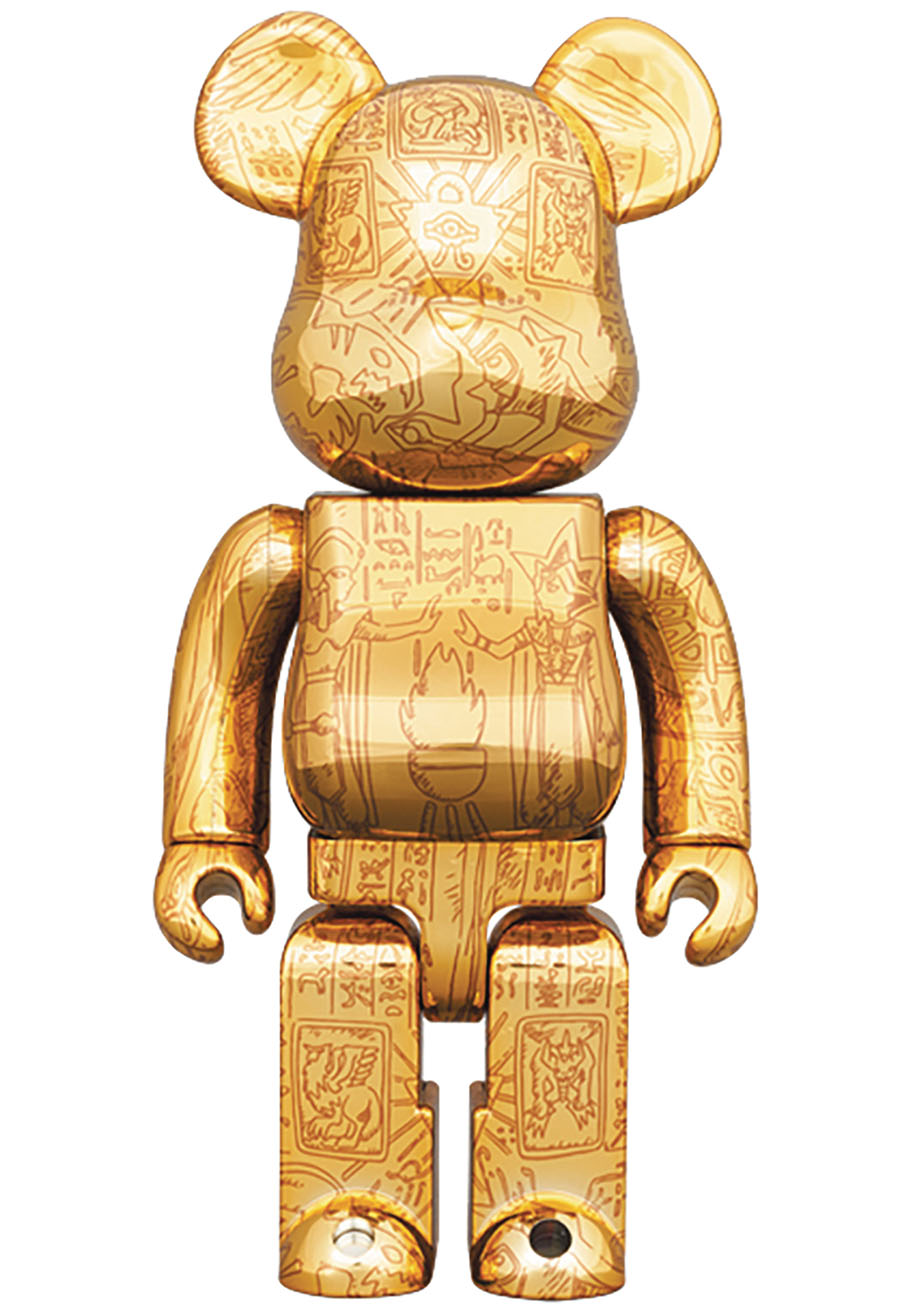 Yu-Gi-Oh Millenium Puzzle Collection Light-Up 400 Percent Bearbrick