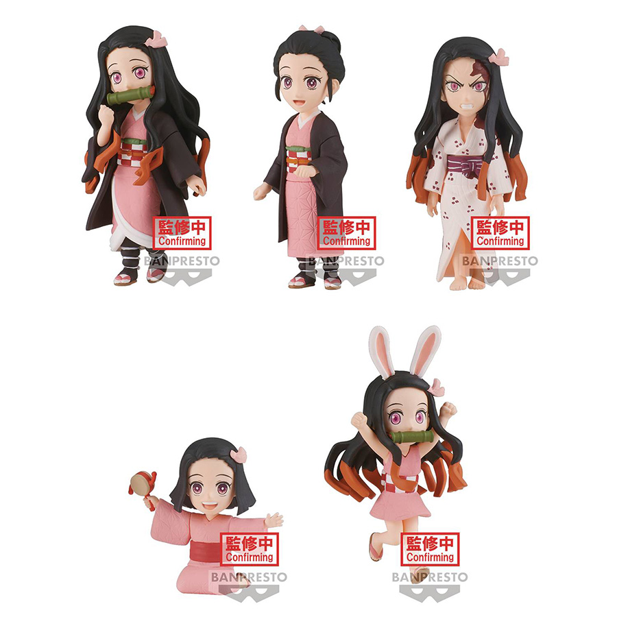 Demon Slayer Kimetsu No Yaiba Bandai World Collectable Figure Nezuko Kamado Figure Blind Mystery Box