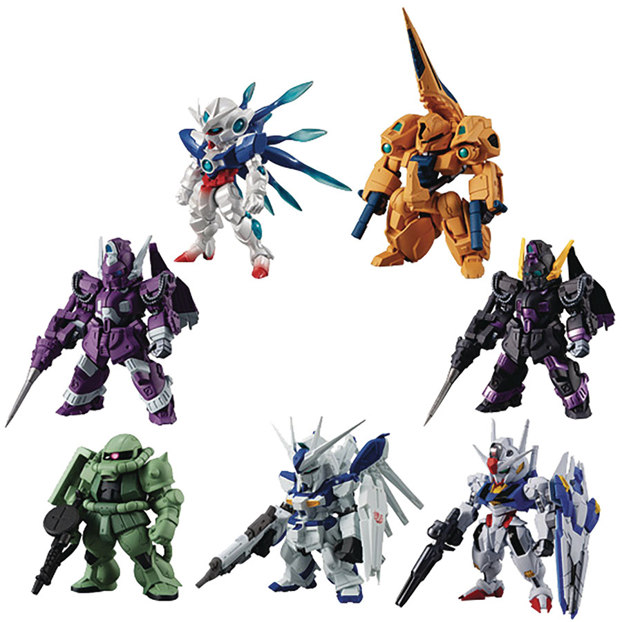Gundam FW Converge 10th Anniversary Selection 03 Mini Figure Blind Mystery Box 10-Piece Display