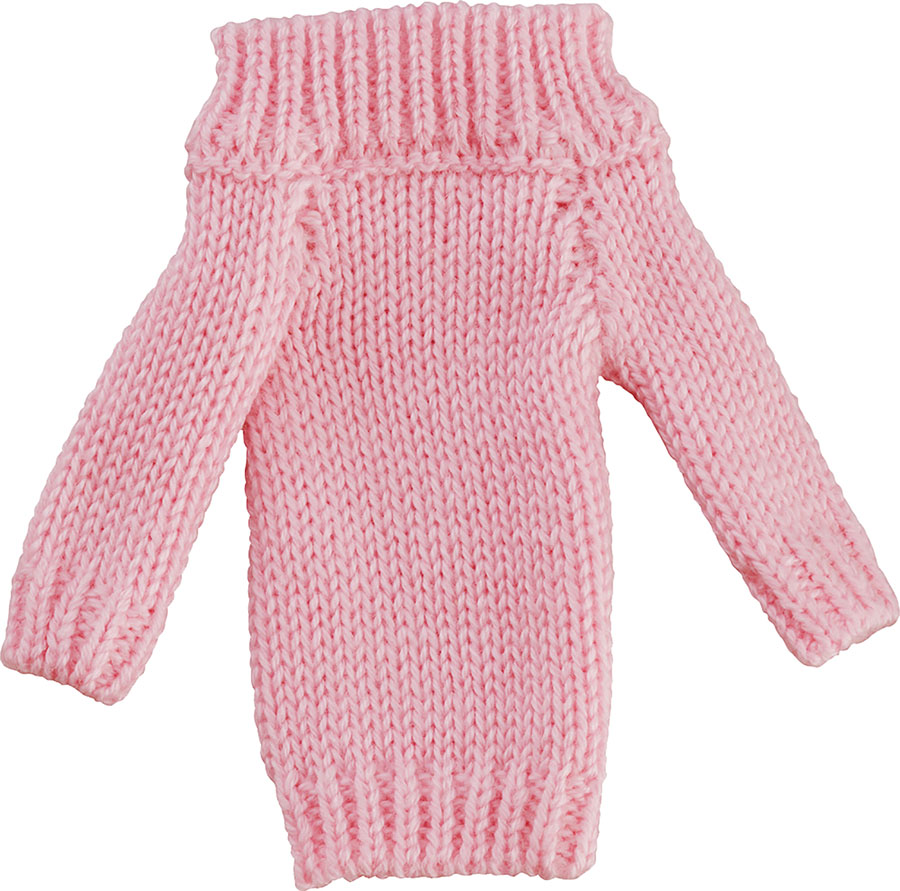 Figma Styles Chiaki With Off-The-Shoulder Sweater Dress Accessory - Pink Sweater