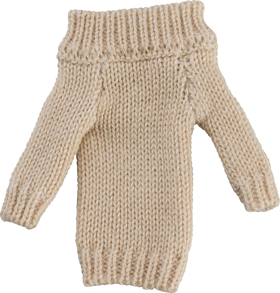 Figma Styles Chiaki With Off-The-Shoulder Sweater Dress Accessory - Beige Sweater