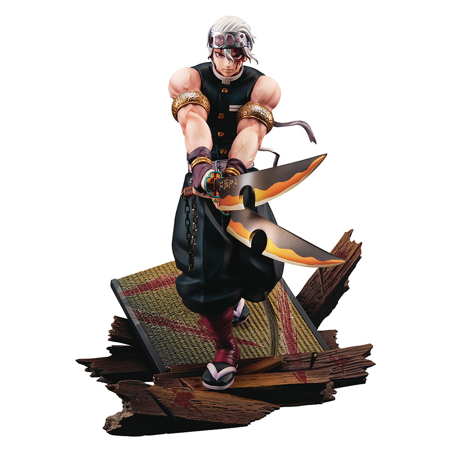 Demon Slayer Kimetsu No Yaiba Tengen Uzui G.E.M. Series PVC Figure