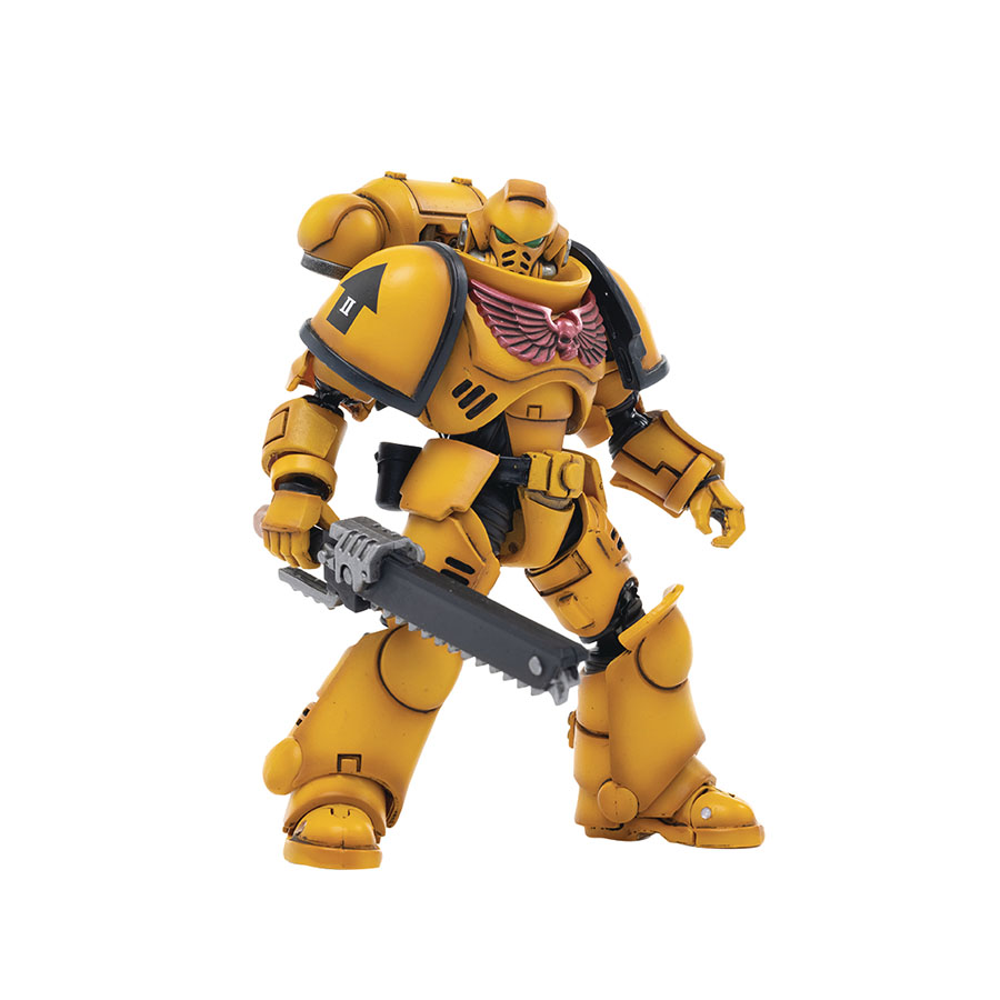 Joytoy Warhammer 40000 Imperial Fists Intercessor 1/18 Scale Action Figure