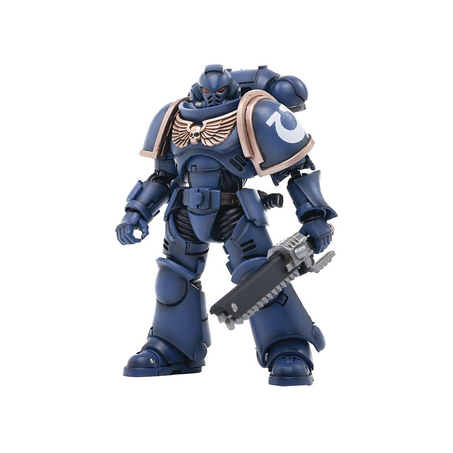 Joytoy Warhammer 40000 Ultramarines Intercessor 1/18 Scale Action Figure