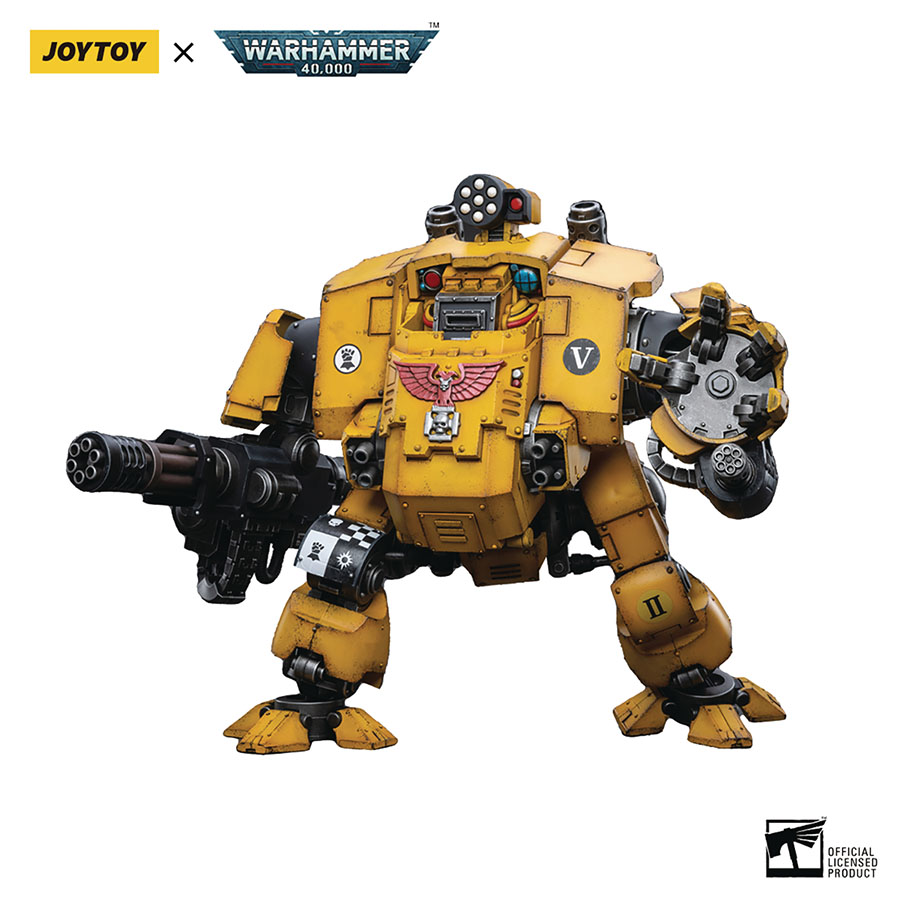 Joytoy Warhammer 40000 Imperial Fists Redemptor Dreadnought 1/18 Scale Action Figure