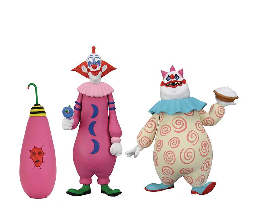 Killer Klowns From Outer Space Slim & Chubby Toony Terrors 2-Pack Action Figure