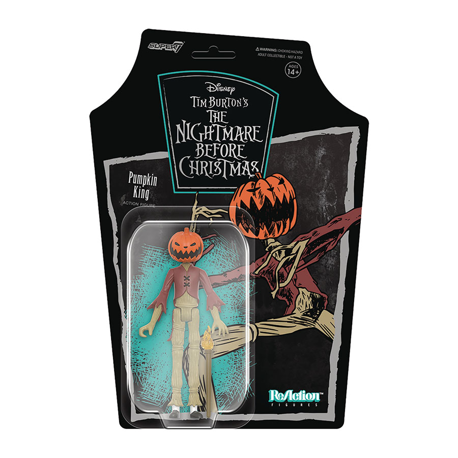 Nightmare Before Christmas ReAction Figure - Pumpkin King