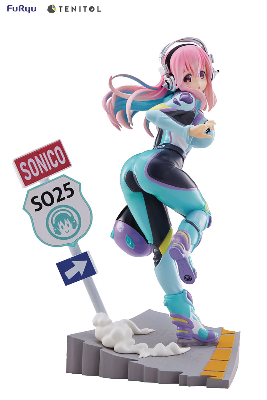 Super Sonico Tenitol Non-Scale Figure