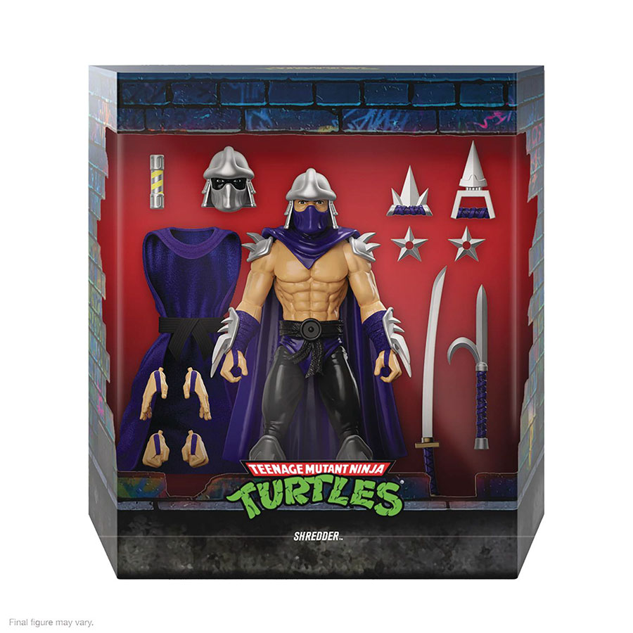 Teenage Mutant Ninja Turtles Ultimate Action Figure - Shredder (Silver Armor)