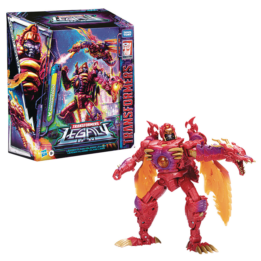 Transformers Generations Legacy Leader Transmetal II Megatron Action Figure Case