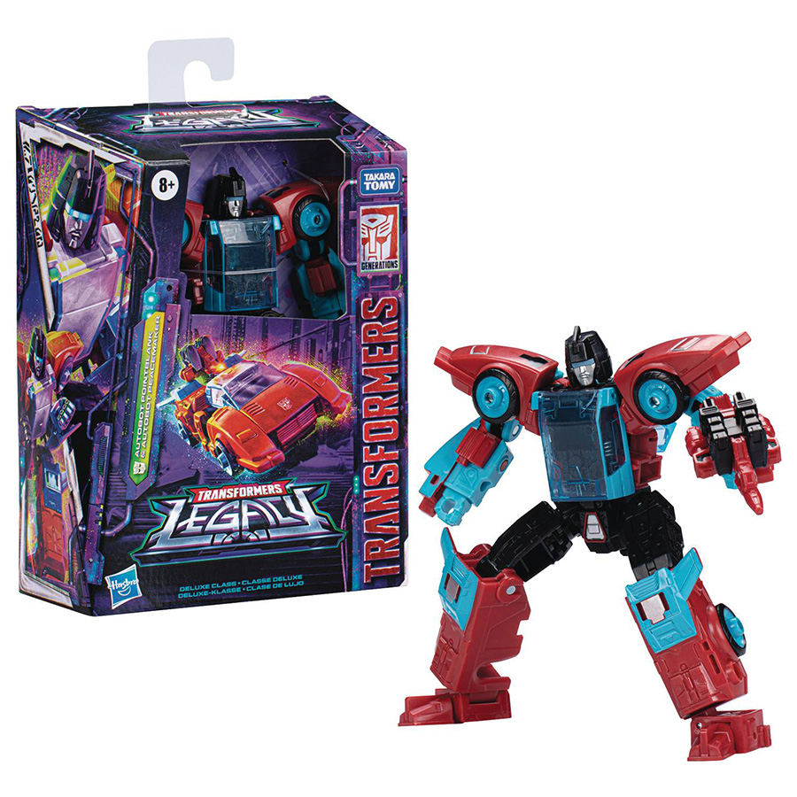Transformers Generations Legacy Deluxe Autobot Pointblank & Autobot Peacemaker Action Figure