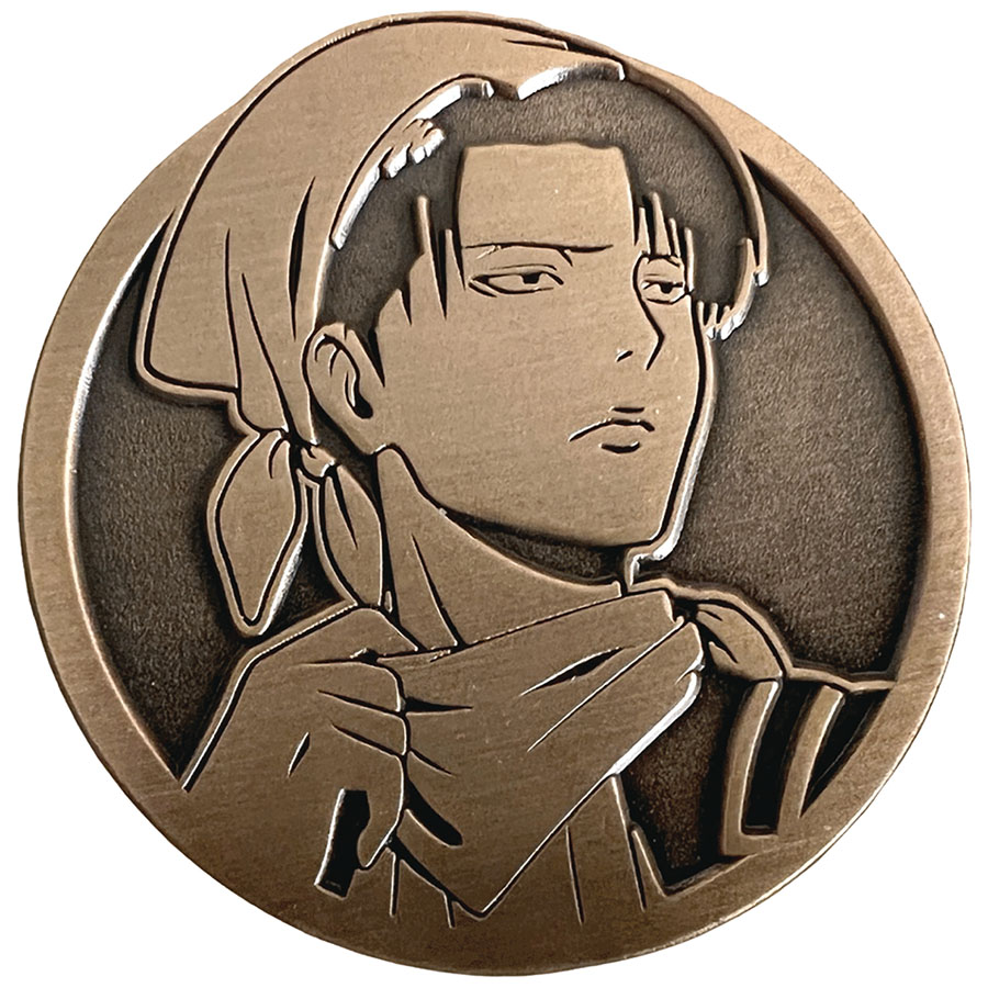 Attack On Titan Limited Edition Emblem Pin - Cleaning Levi