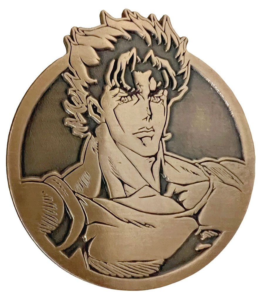 JoJos Bizarre Adventure 10th Anniversary Limited Edition Emblem Pin - Jonathan Joestar