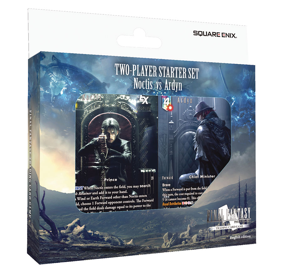 Final Fantasy TCG Noctis vs Ardyn Starter Set 6-Piece Display