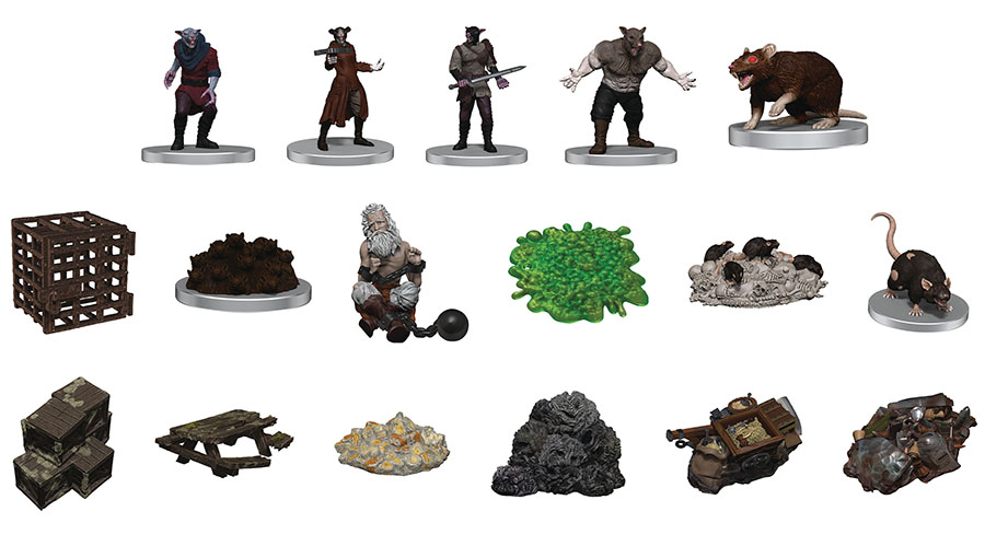 Dungeons & Dragons Icons Of The Realms Adventure In A Box - Wereat Den
