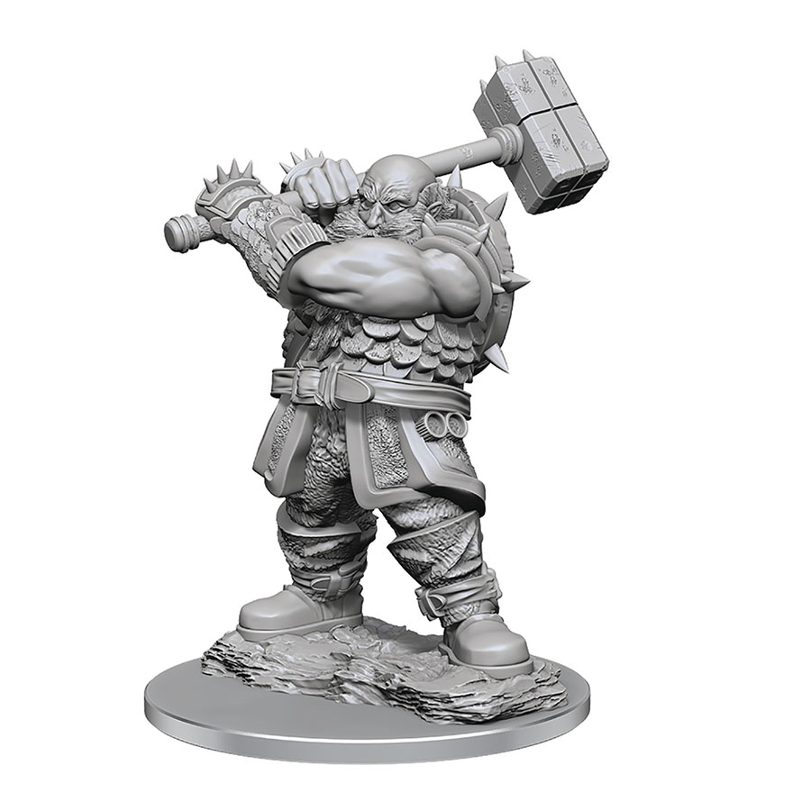 Dungeons & Dragons Nolzurs Unpainted Miniature - Enlarged Duergar