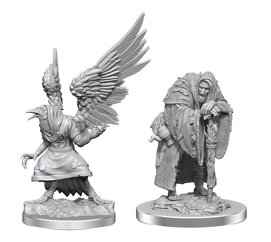 Dungeons & Dragons Nolzurs Unpainted Miniature - Wereravens