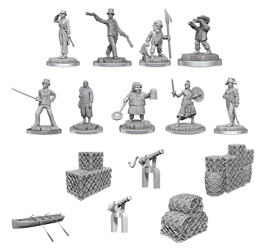 WizKids Deep Cuts Ships Crew Boxed Set