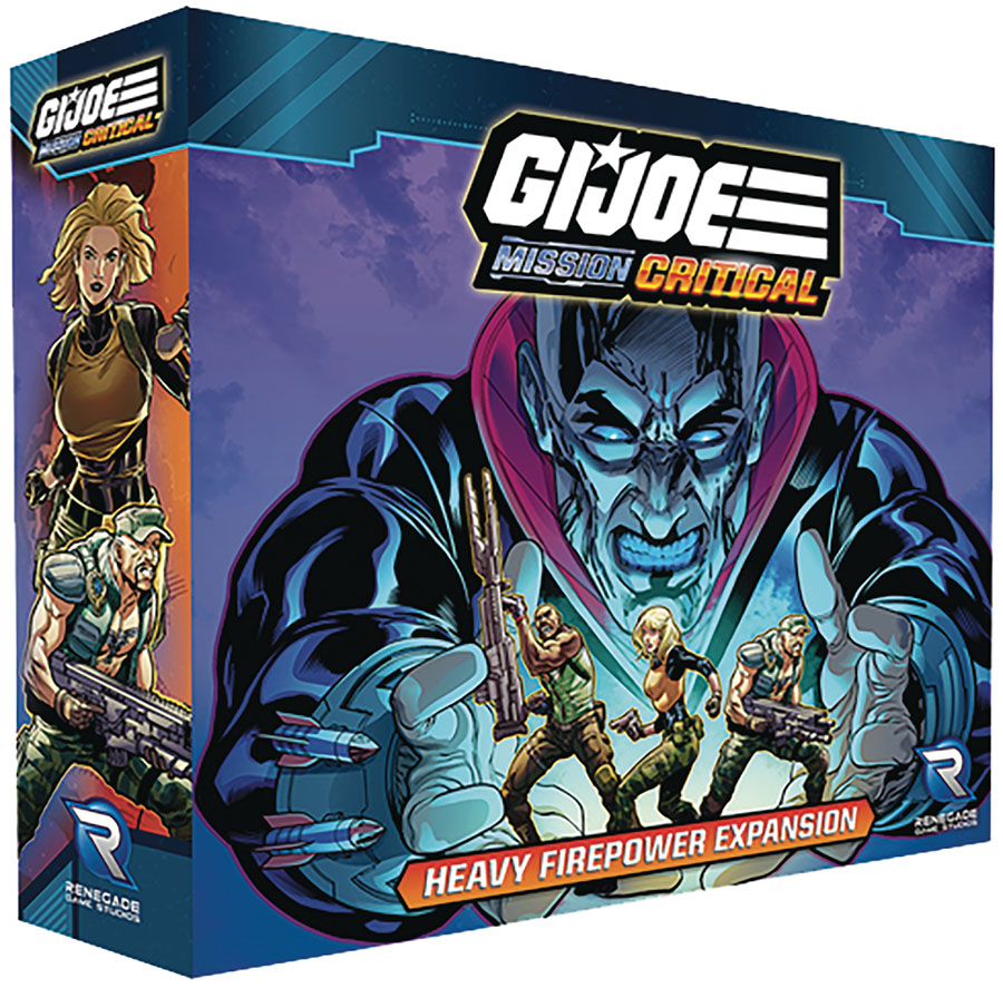GI Joe Mission Critical Heavy Firepower Board Game Expansion