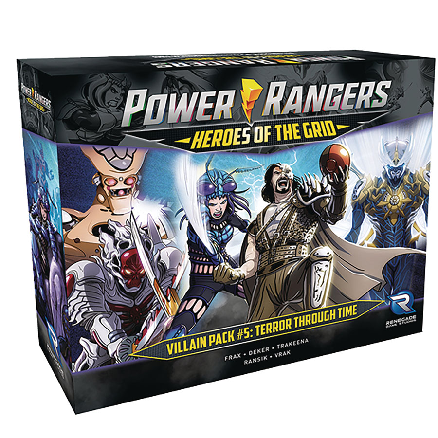 Power Rangers Heroes Of The Grid Villain Pack 5 Terror Through Time