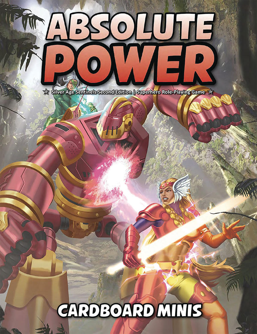 Absolute Power RPG Cardboard Miniatures