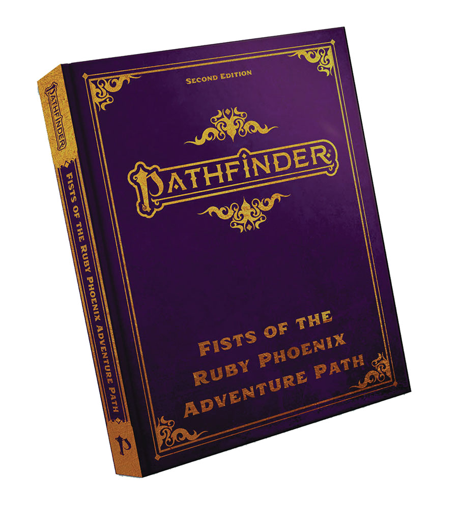 Pathfinder Fists Of The Ruby Phoenix Adventure Path HC Special Edition (P2)