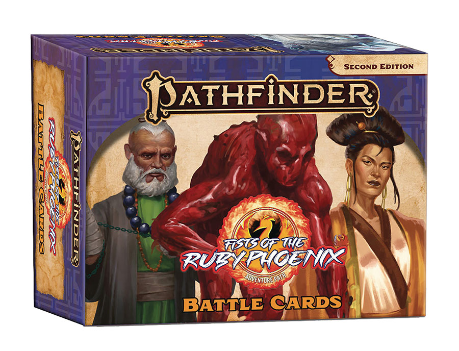 Pathfinder RPG Fists Of The Ruby Phoenix Battle Cards (P2)