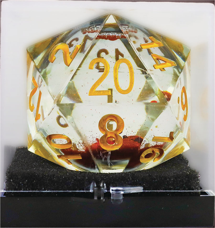 Halloween D20 54mm Snowglobe