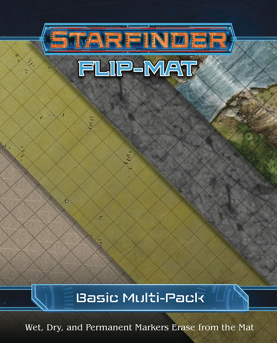 Starfinder Flip-Mat - Basic Terrain Multi-Pack