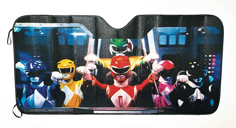 Mighty Morphin Power Rangers Megazord Previews Exclusive Car Shade