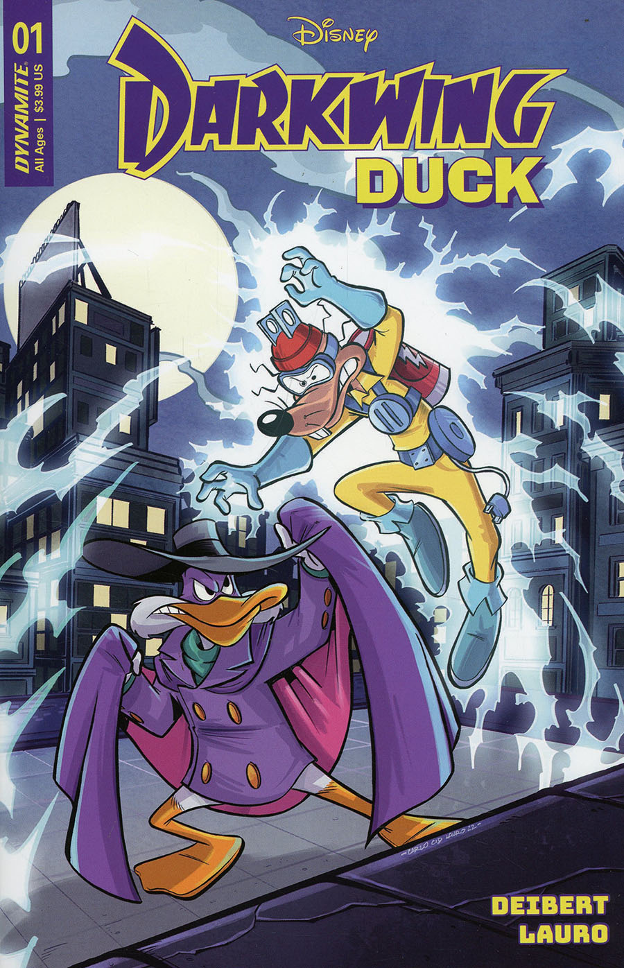Darkwing Duck Vol 3 #1 Cover G Incentive Carlo Lauro Variant Cover