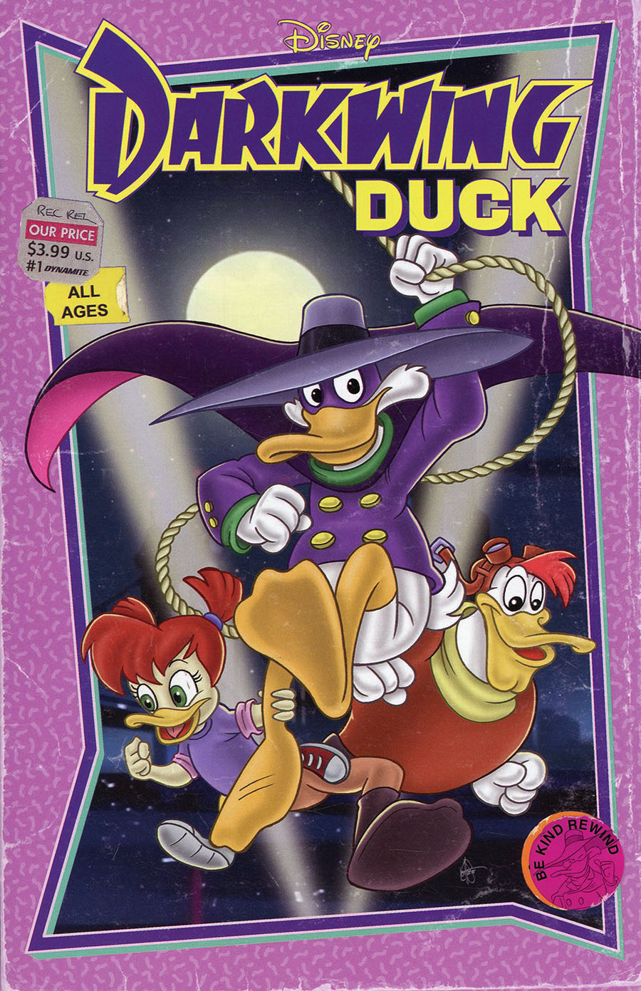 Darkwing Duck Vol 3 #1 Cover J Incentive Video Packaging Variant Cover