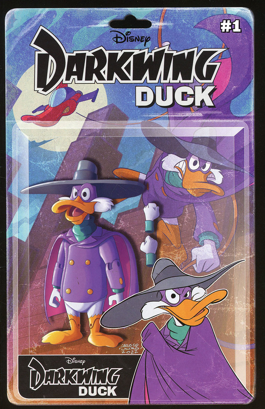 Darkwing Duck Vol 3 #1 Cover L Incentive Action Figure Variant Cover