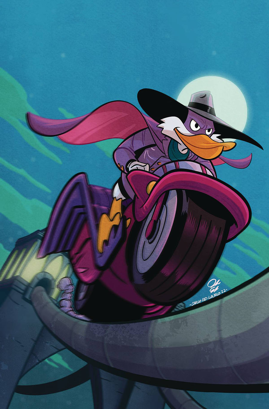 Darkwing Duck Vol 3 #1 Cover M Incentive Jacob Edgar Virgin Cover
