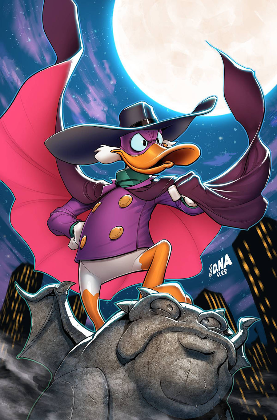 Darkwing Duck Vol 3 #1 Cover V Incentive David Nakayama Virgin Foil Cover