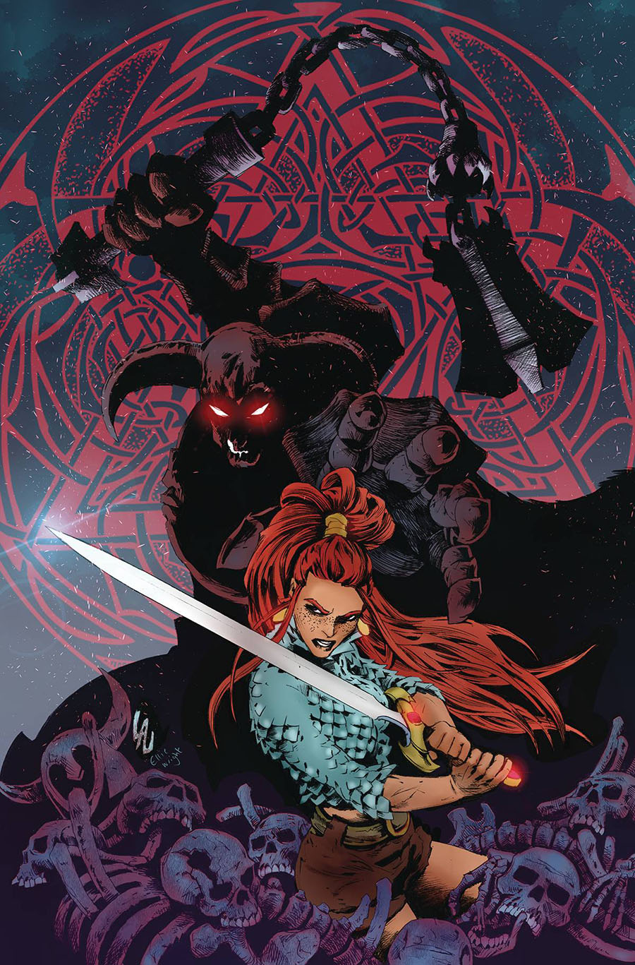 Immortal Red Sonja #10 Cover J Incentive Jonathan Lau Virgin Cover