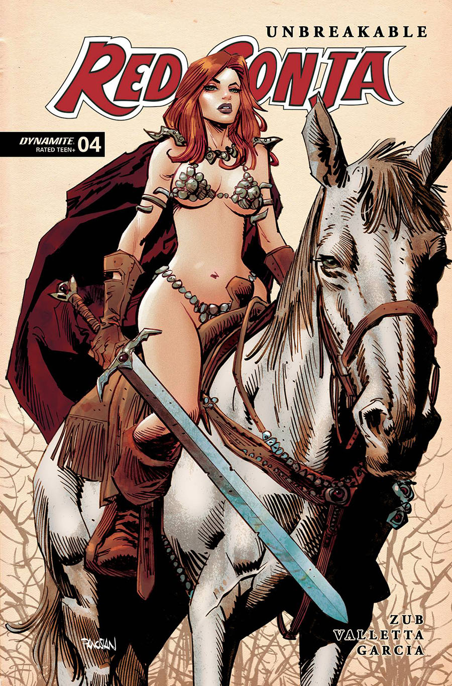 Unbreakable Red Sonja #4 Cover F Incentive Dan Panosian Variant Cover