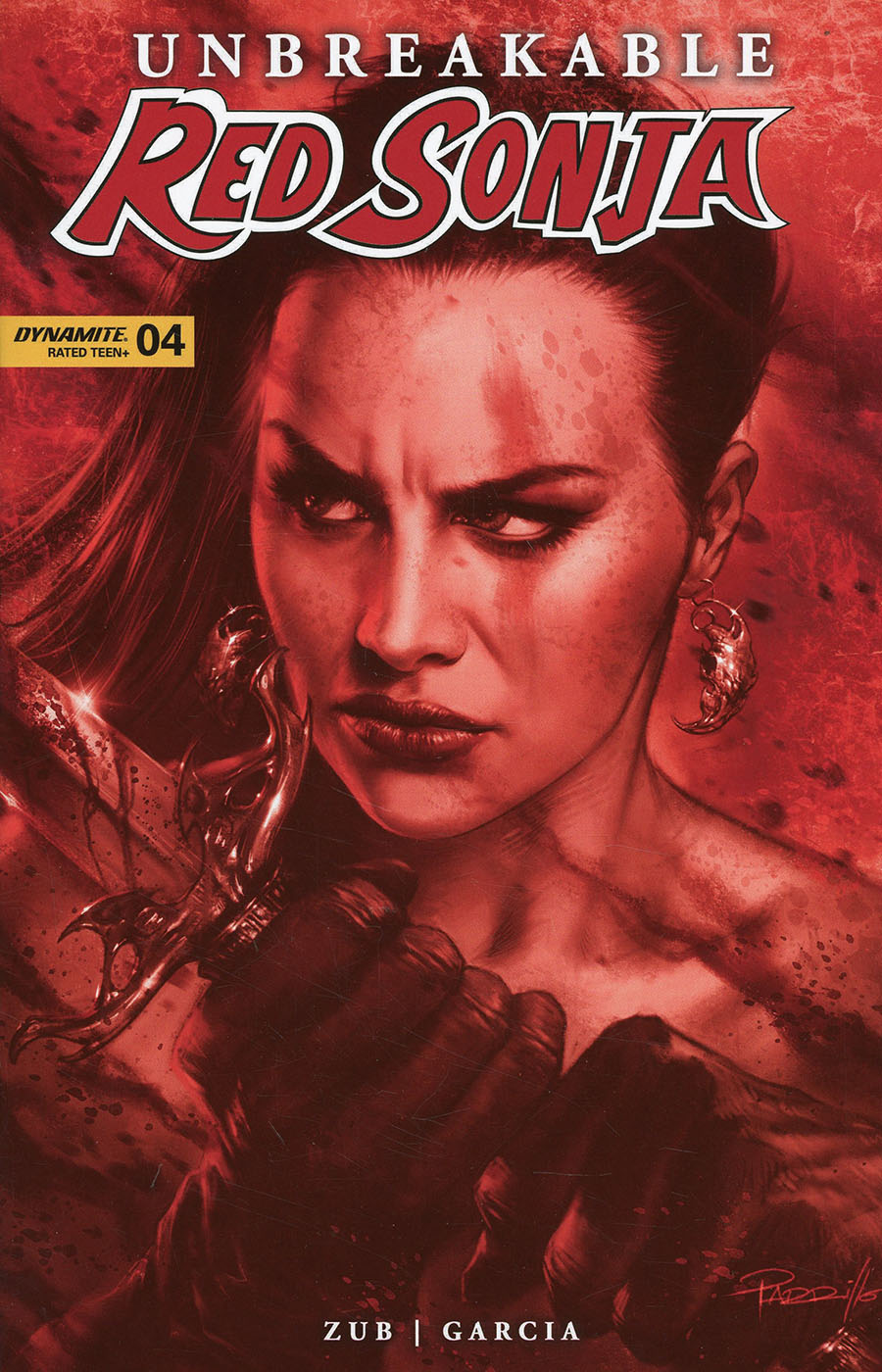 Unbreakable Red Sonja #4 Cover G Incentive Lucio Parrillo Tint Cover
