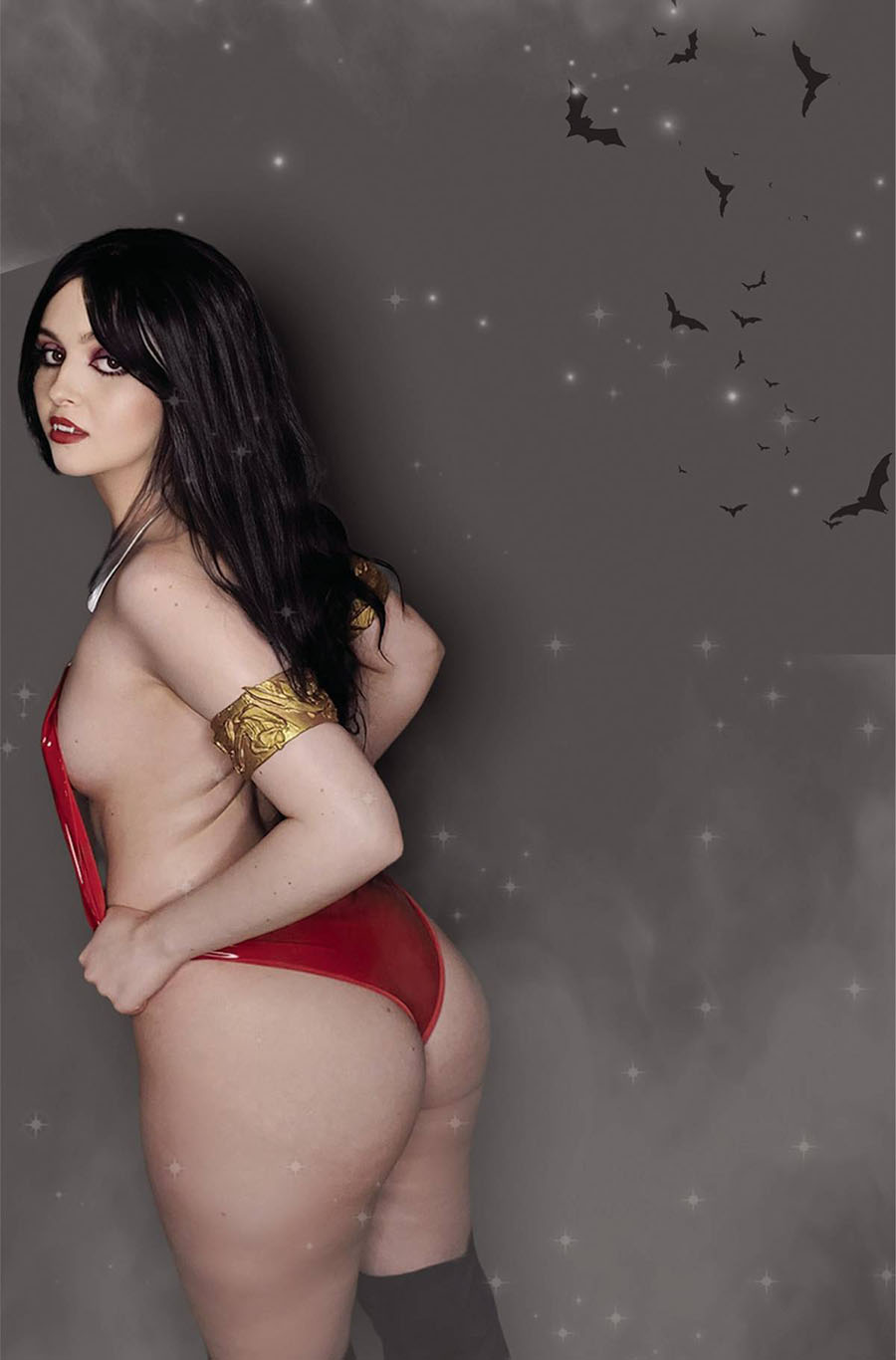 Vampirella Mindwarp #5 Cover F Incentive Katie Baker Cosplay Photo Virgin Cover