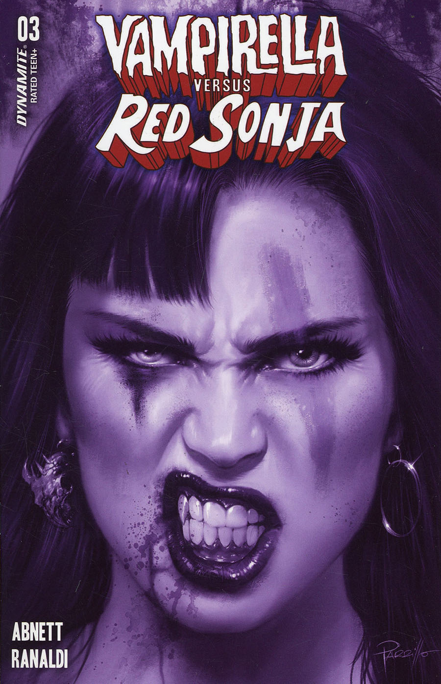 Vampirella vs Red Sonja #3 Cover F Incentive Lucio Parrillo Tint Cover
