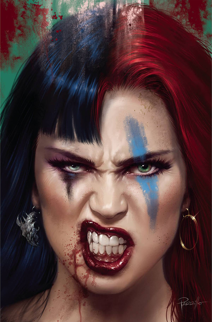 Vampirella vs Red Sonja #3 Cover K Limited Edition Lucio Parrillo Virgin Cover