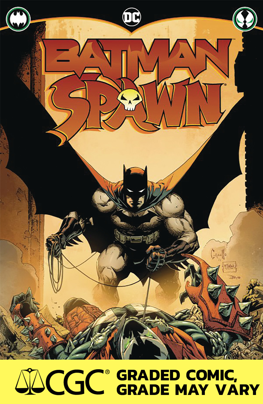 Batman Spawn #1 (One Shot) Cover X DF CGC Graded