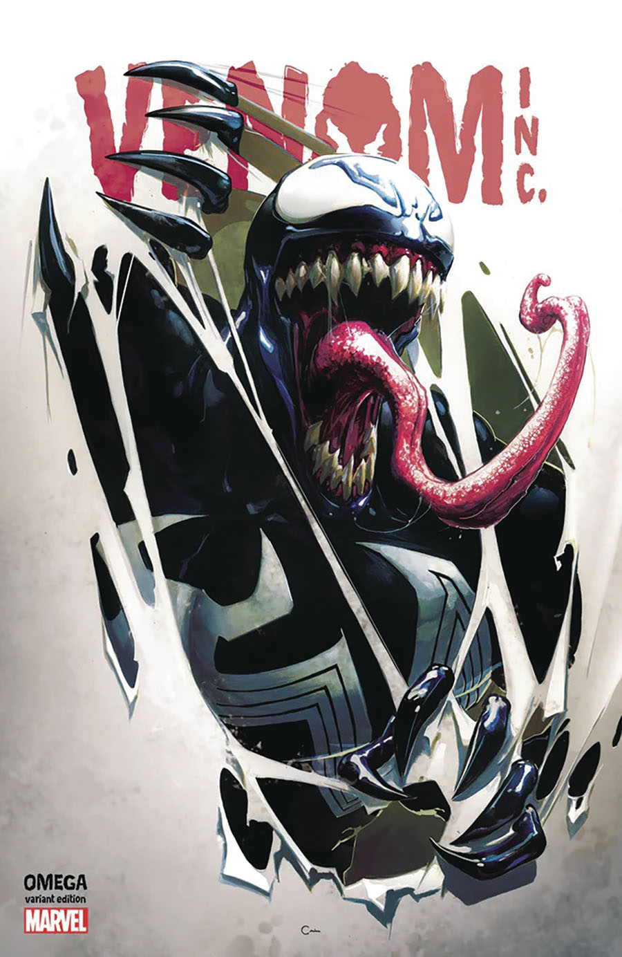 Amazing Spider-Man Venom Venom Inc Omega #1 Cover C DF Comicxposure Exclusive Clayton Crain Variant Cover