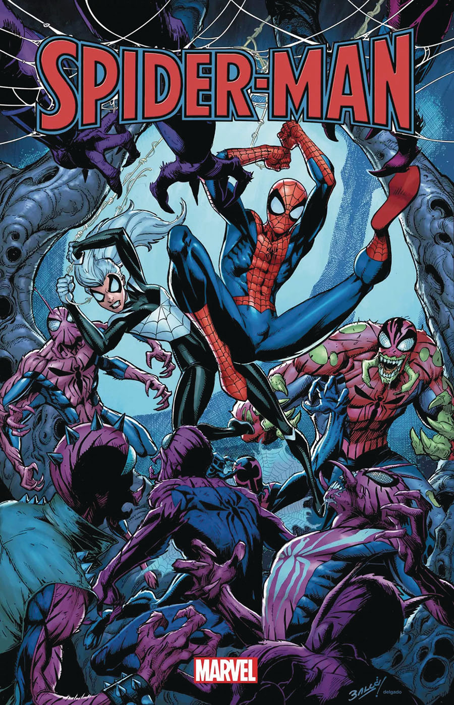 Spider-Man Vol 4 #3 Cover E DF Signed By Dan Slott