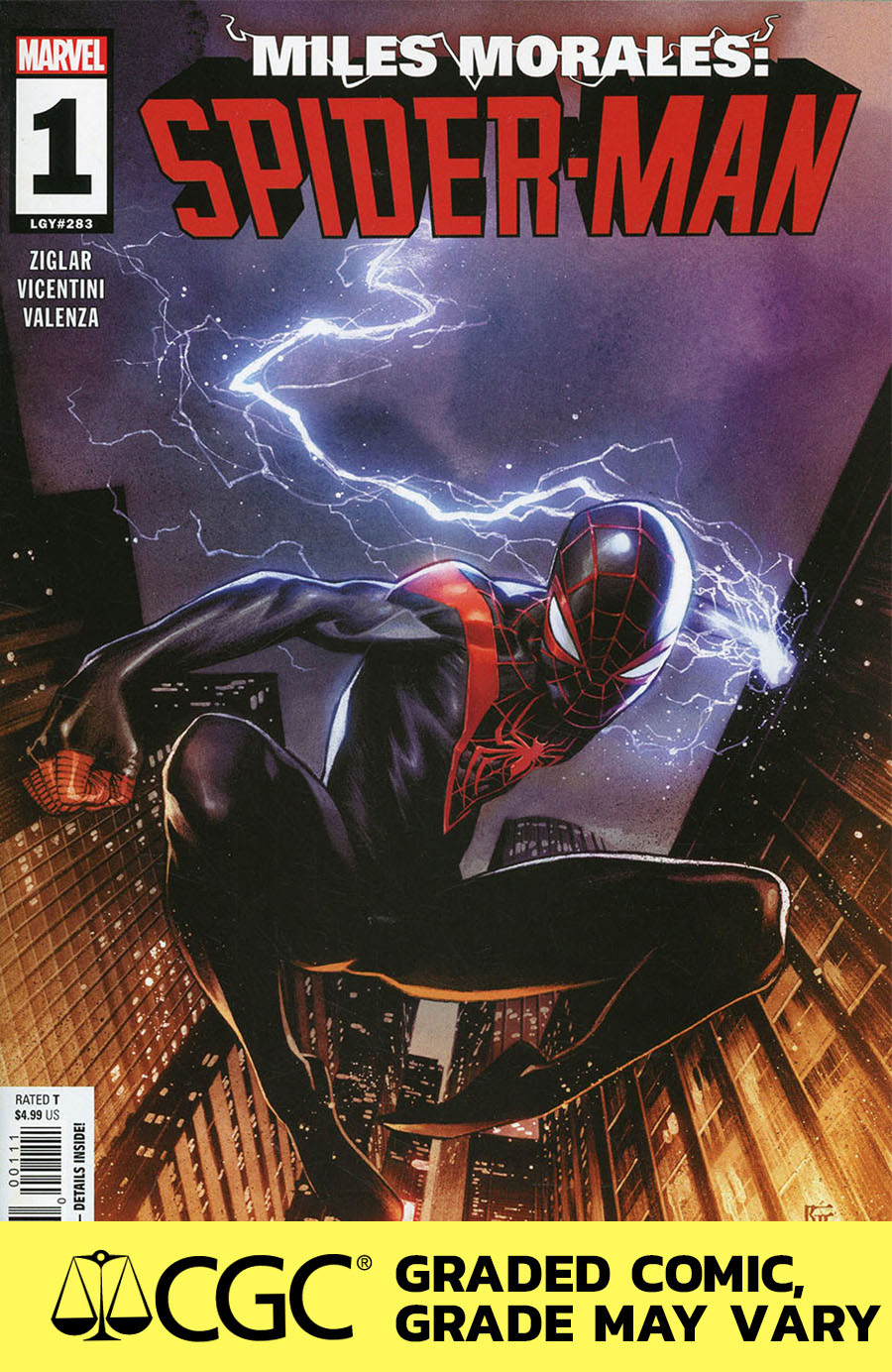 Miles Morales Spider-Man Vol 2 #1 Cover M DF CGC Graded