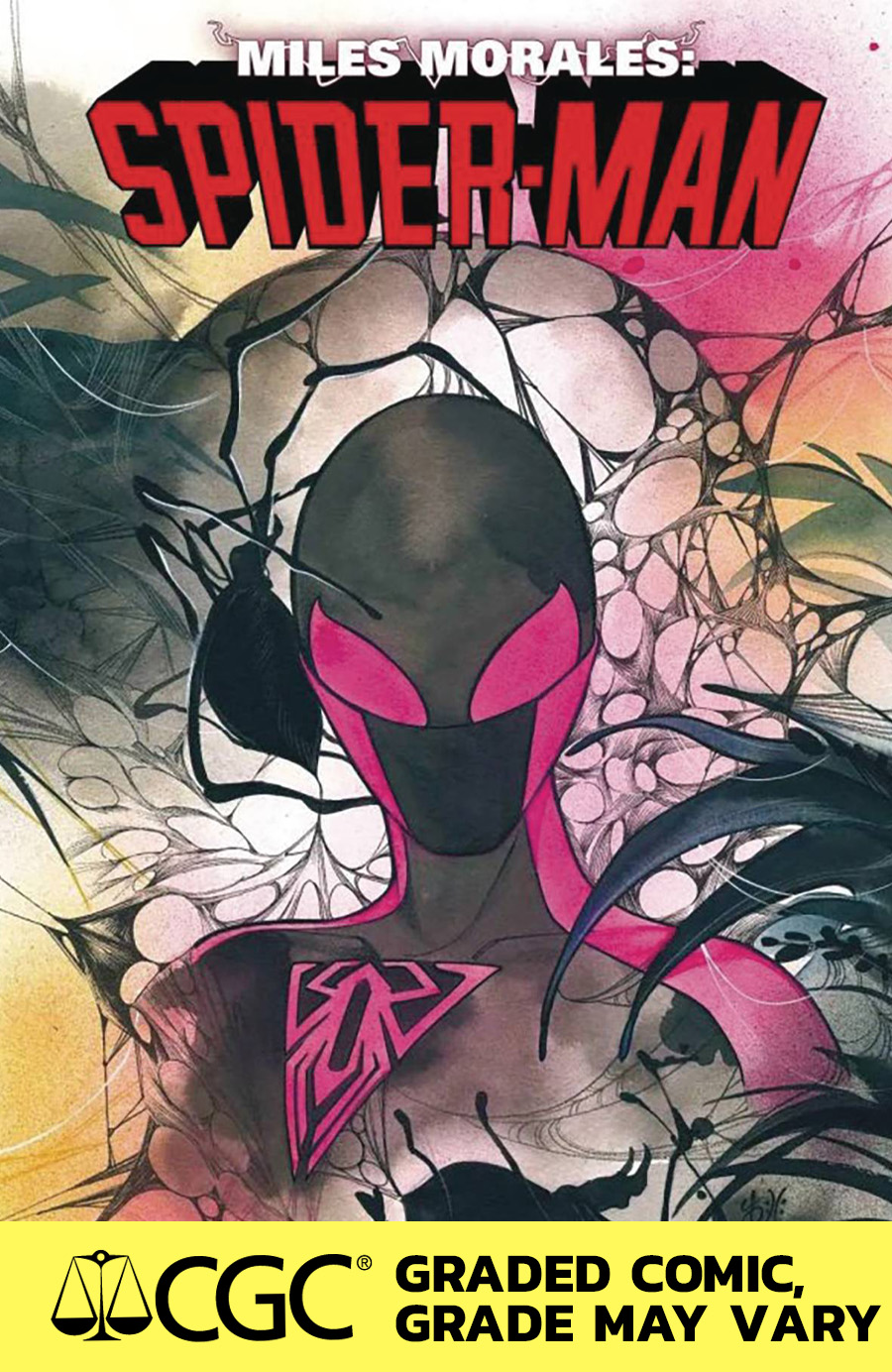 Miles Morales Spider-Man Vol 2 #1 Cover N DF Peach Momoko Costume A Variant Cover CGC Graded