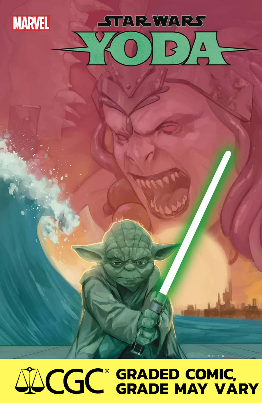 Star Wars Yoda #2 Cover E DF CGC Graded