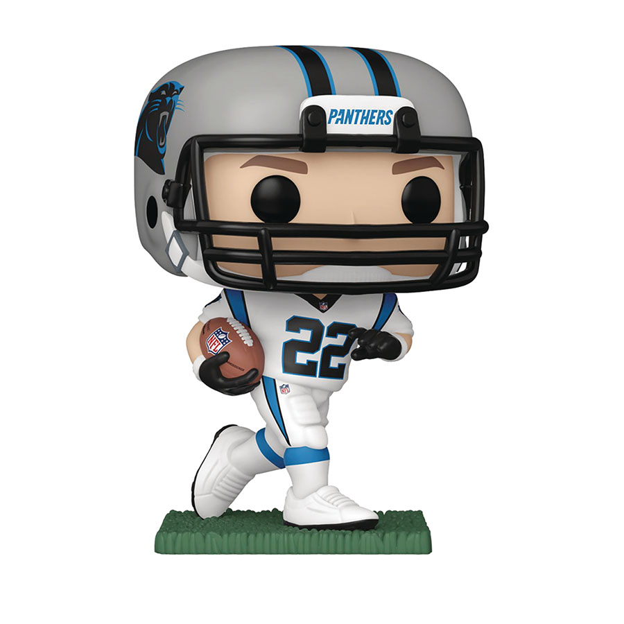 POP NFL Panthers Away Christian McCaffrey Vinyl Figure